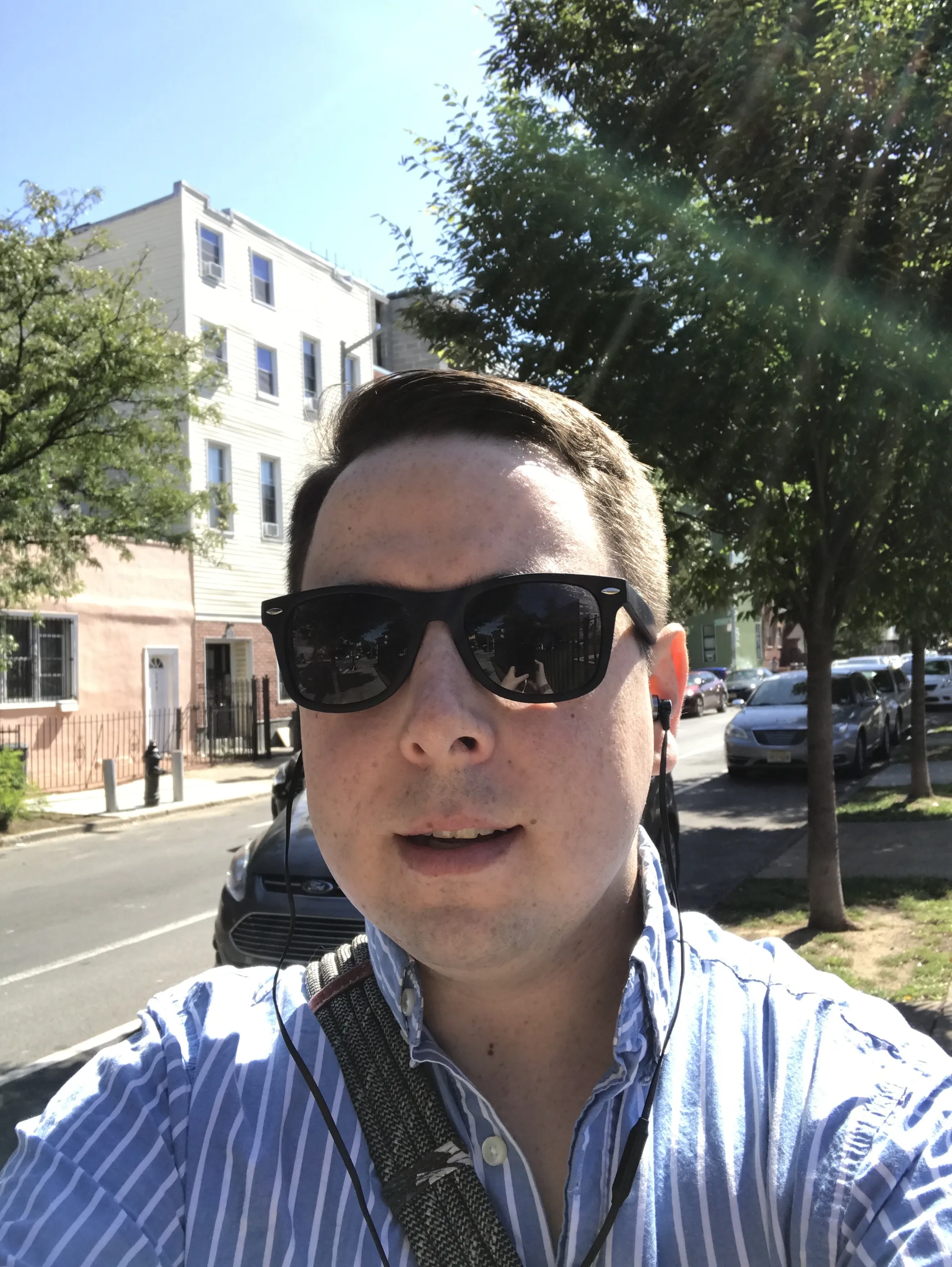 Eli in 2017 with sunglasses